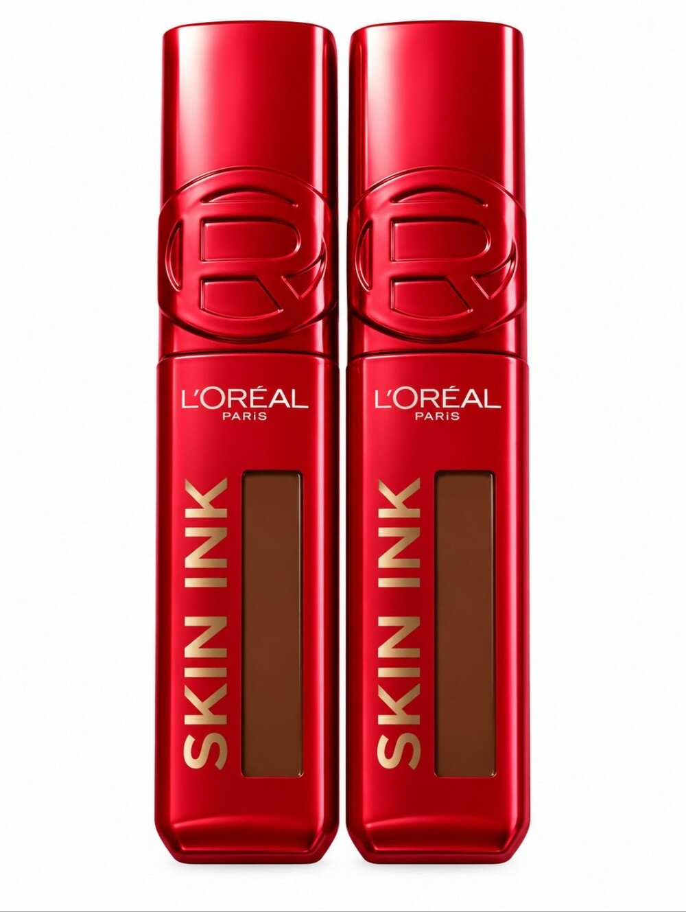 2 x L'Oreal Infallible Skin Ink 2-in-1 Foundation Concealer, 450 Rich Cool Rose